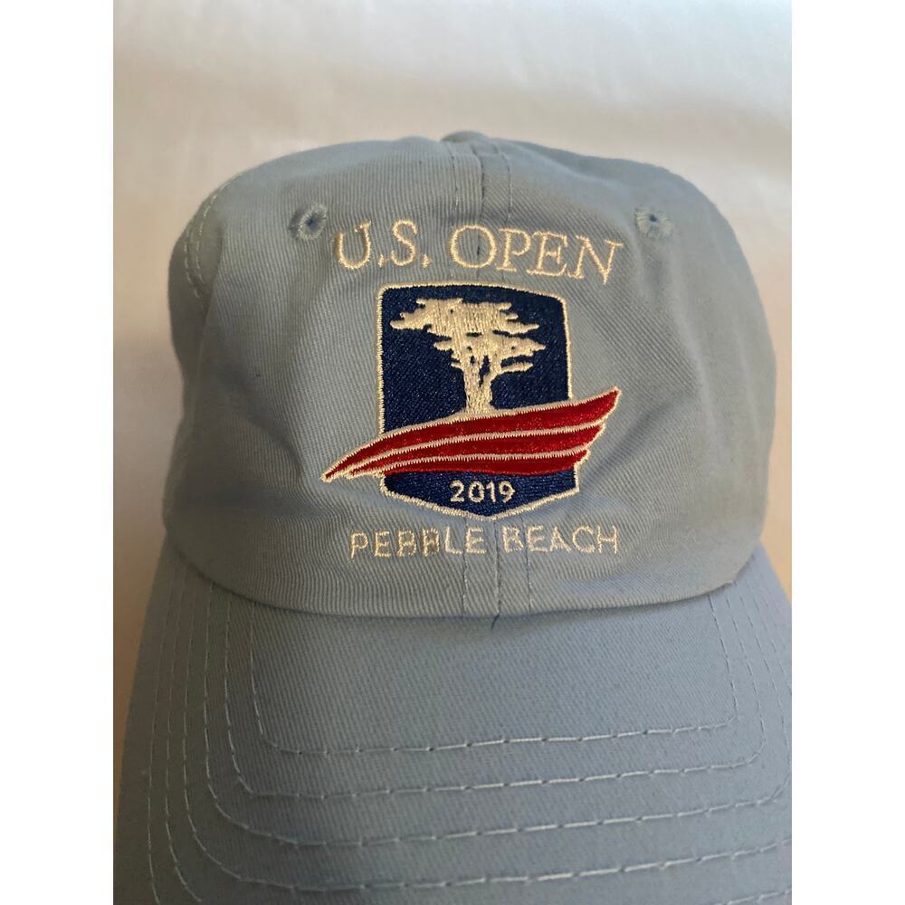 USGA 2019 U.S. OPEN Pebble Beach ball cap hat light Blue Unisex